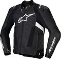 Alpinestars Missile v3 Leather Jacket - Black/White