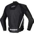 Alpinestars Missile v3 Leather Jacket - Black/White