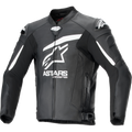 Alpinestars GP Plus R v4 Airflow Leather Jacket - Black/White