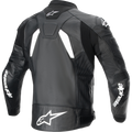Alpinestars GP Plus R v4 Airflow Leather Jacket - Black/White