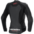 Alpinestars Stella Faster v3 Leather Jacket - Black/White Fluo/Coral