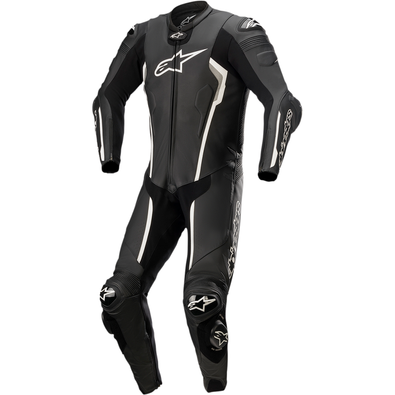 Alpinestars Missile v2 1-Piece Leather Suit - Black/White