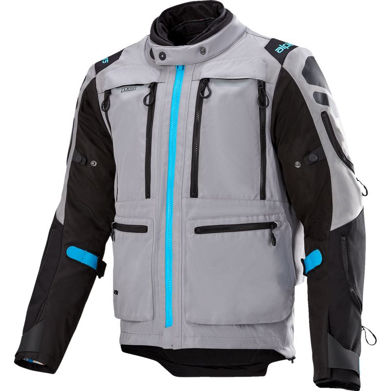 Alpinestars Ardent 3in1 Adventure Touring Jacket - Gray/Black/Blue