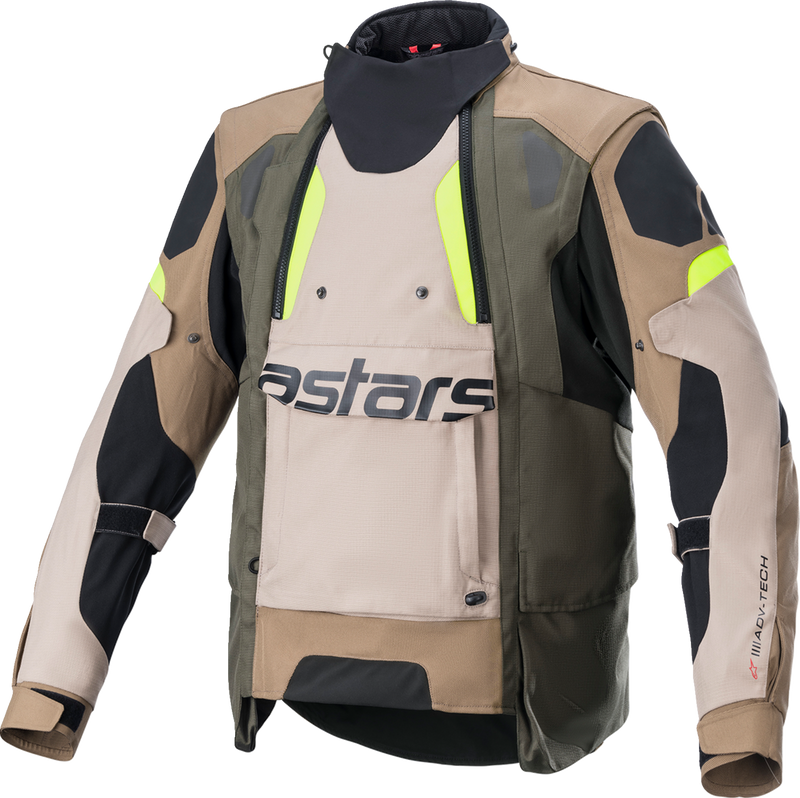 Alpinestars Halo Drystar® Jacket - Black/Sand/Yellow