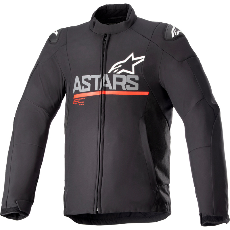 Alpinestars SMX Waterproof Jacket - Black/Dark Gray/Bright Red