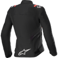 Alpinestars Stella T-SPS v2 WP Jacket - Black/White/Red Fluo
