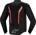 Alpinestars AST v3 Air Jacket - Black/Dark Gray/Red Fluo