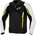Alpinestars AST v3 Air Jacket - Black/Silver/Yellow Fluo