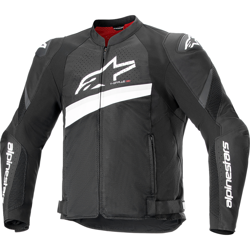 Alpinestars T-GP Plus R v4 Airflow Jacket - Black/White