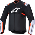 Alpinestars T-SPS Air v2 Jacket - Black/White/Red Fluo