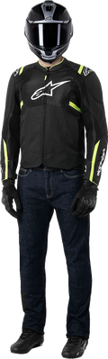 Alpinestars T-SPS Air v2 Jacket - Black/Yellow Fluo