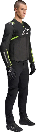Alpinestars T-SPS Air v2 Jacket - Black/Yellow Fluo
