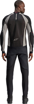 Alpinestars Troop-Air Jacket - Black/Ash Gray/Bright Red