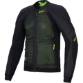 Alpinestars Troop-Air Jacket - Black/Fluo Yellow