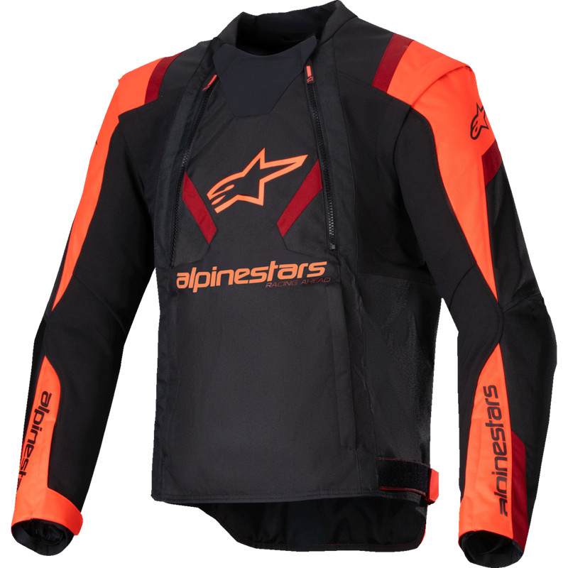 Alpinestars T-Stunt Air Jacket - Black/Red Fluo/Dark Red