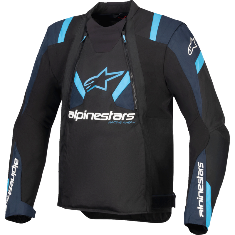 Alpinestars T-Stunt Air Jacket - Black/Dark Blue/Blithe Blue