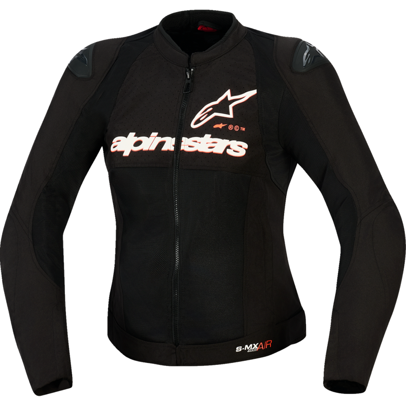 Alpinestars Stella SMX Air Jacket - Black/White/Red Fluo