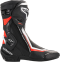Black + Fluorescent Red + White