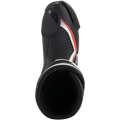 Black + Fluorescent Red + White