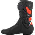 Black + Fluorescent Red + White