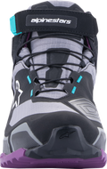 Black + Gray + Purple + Teal