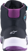 Black + Gray + Purple + Teal