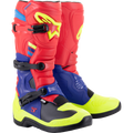 Black + Blue + Fluorescent Yellow + Red