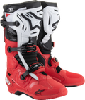 Black + Bright Red + White