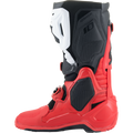 Black + Bright Red + White