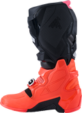 Black + Fluorescent Pink + Fluorescent Red
