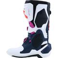 Black + Dark Blue + Fuchsia + White