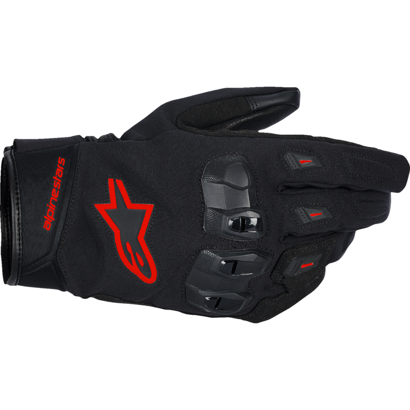 Alpinestars SP X Z WP Gloves - Black/Fluo Red