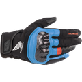 Alpinestars Honda SMX Z Drystar® Gloves - Black/Blue/Bright Red