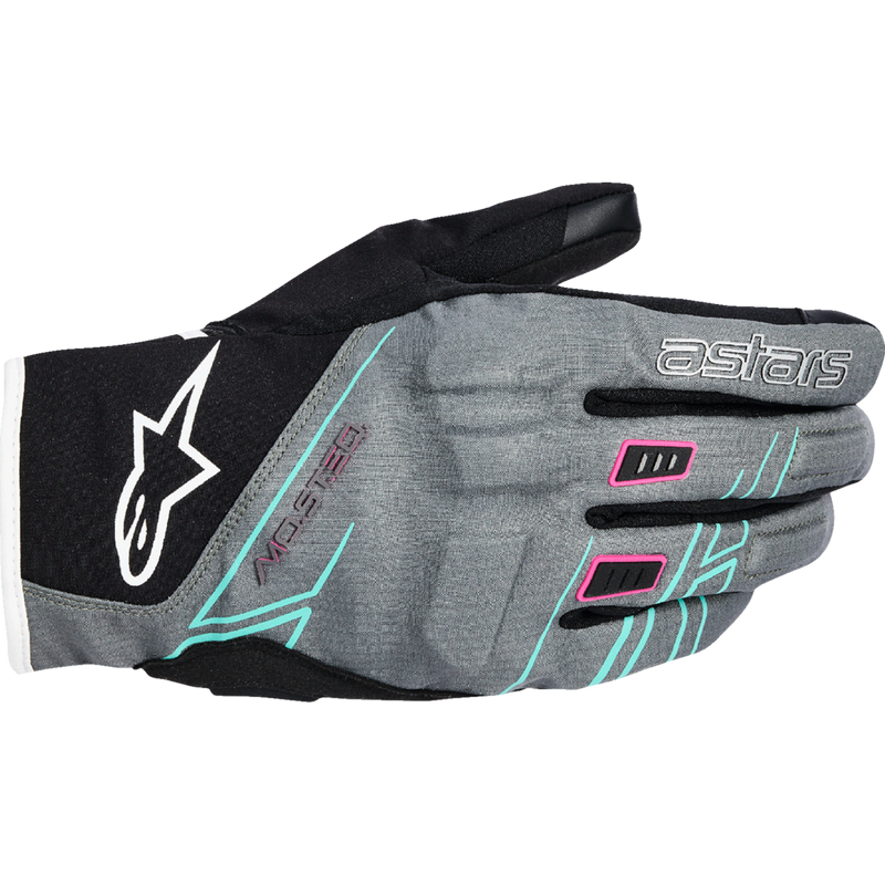 Alpinestars Stella Moblast WP Gloves - Fur Gray/Black/Fluo Pink
