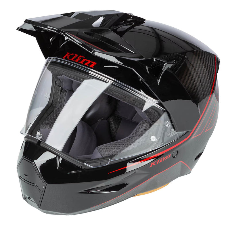 XS / Quanta Gloss Black - Fiery Red