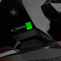 Quanta Gloss Black - Fiery Red