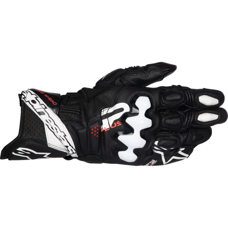 Alpinestars GP Plus R V3 Leather Gloves - Black/White
