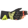Alpinestars GP Tech v2 Gloves - Black/Fluo Yellow/White/Fluo Red