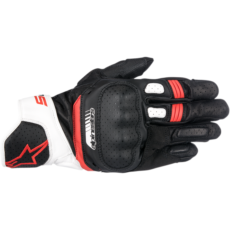 Alpinestars SP-5 Gloves - Black/White/Red