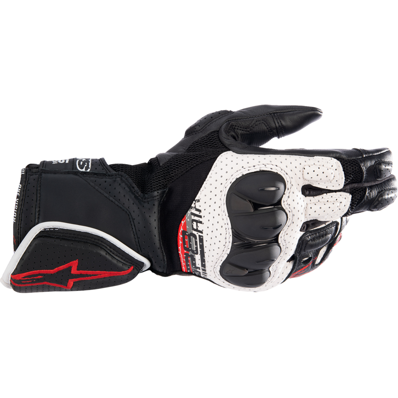 Alpinestars SP-8 V3 Air Gloves - Black/White/Bright Red