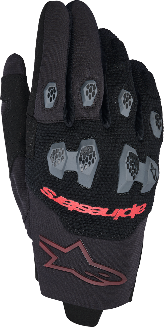 Alpinestars Pro-Dura Gloves - Black/Bright Red