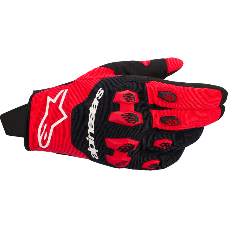 Alpinestars Pro-Dura Gloves - Bright Red/Black