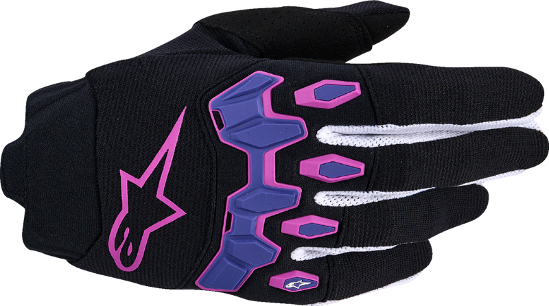 Alpinestars Full Bore V2 Gloves - Purple/Black