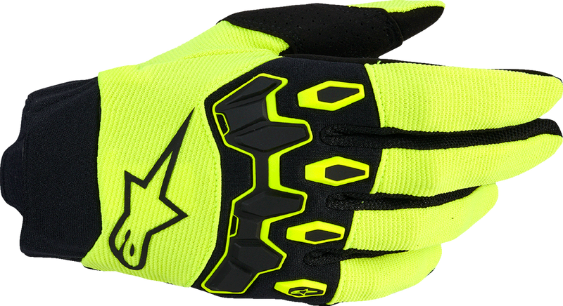 Alpinestars Full Bore V2 Gloves - Fluo Yellow/Black