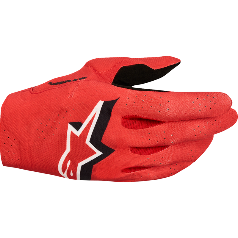 Alpinestars Supertech MX Gloves - Fire Red/Black/White