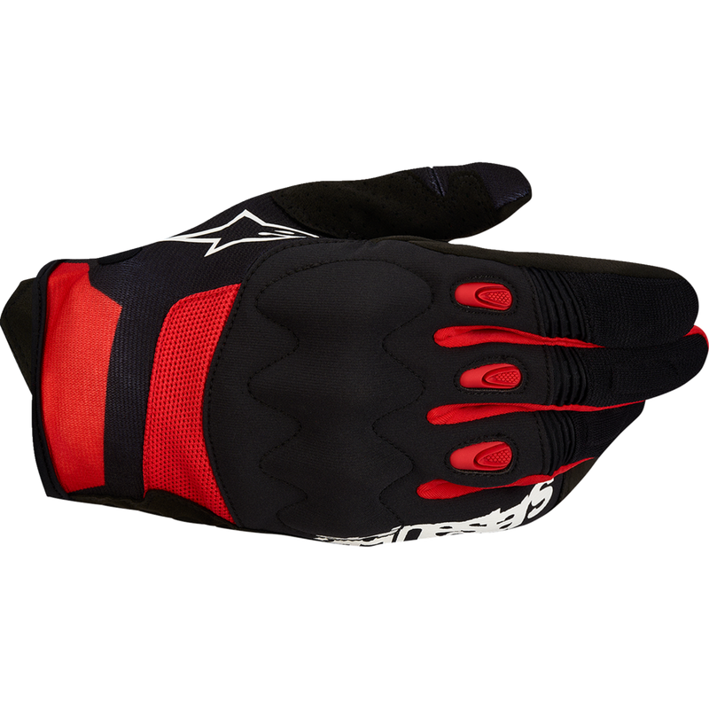 Alpinestars Techdura Gloves - Black/Bright Red