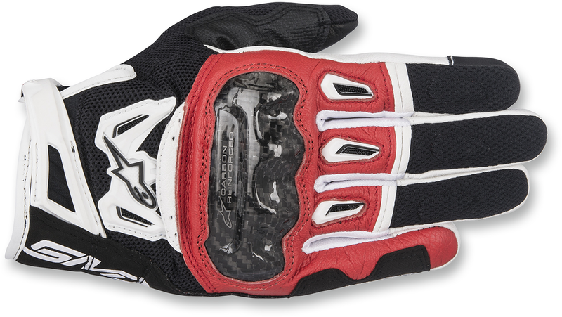 Alpinestars SMX-2 Air Carbon V2 Gloves - Black/Red/White