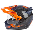 Echo Gloss Black - Striking Orange - Petrol