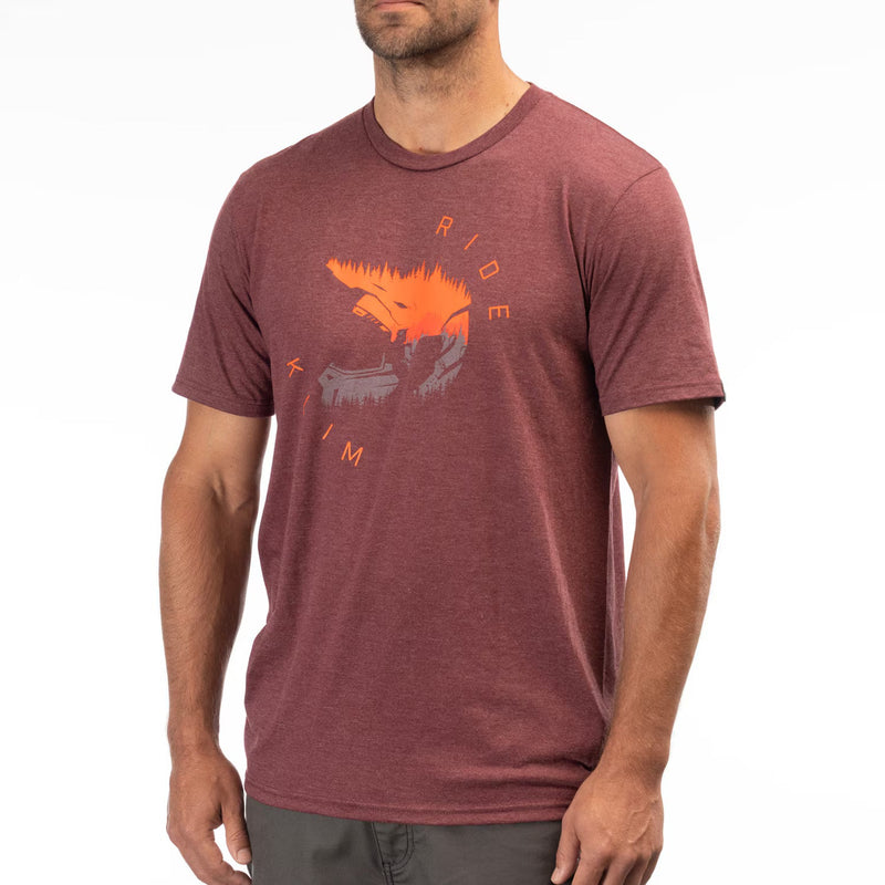 XL / Maroon Frost - Red Orange