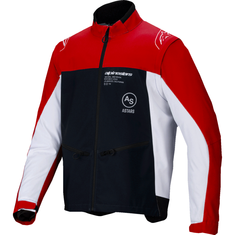 Alpinestars Lite-Dura Softshell Jacket - Black/Red/White